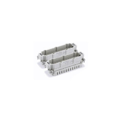 Insert HVE, Raccordement à Sertir, femelle, 12 pin, 16A, Polycarbonate, 24B|48B 